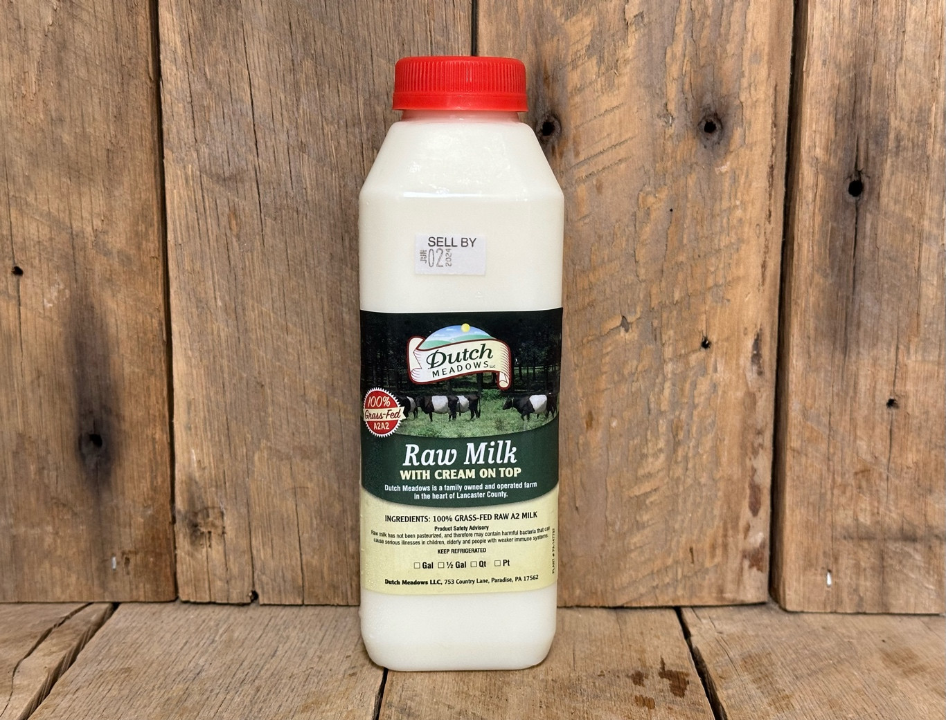 Pint Raw Milk (A2A2)