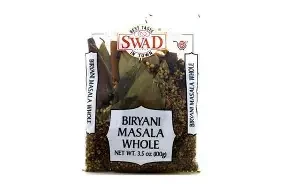 SWAD WHOLE Biryani MASALA 100GM