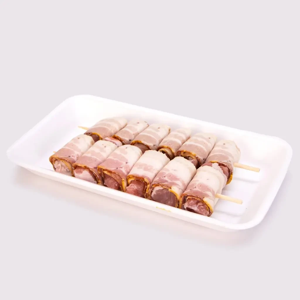 PORK KABOB BACON WRAPPED