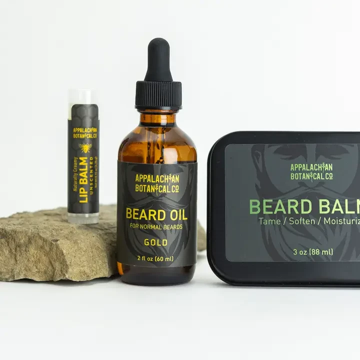 Beard Balm & Oil Kit Gold