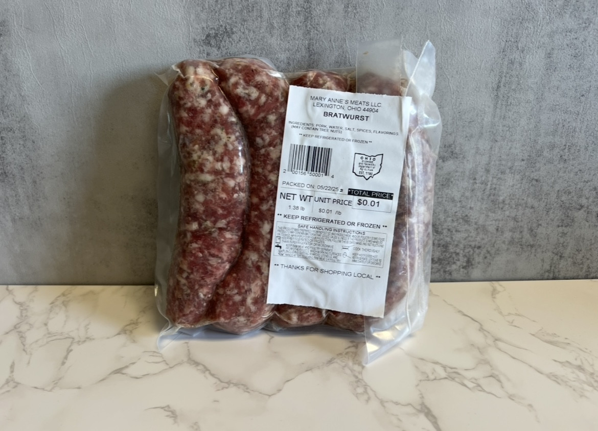 Pork Sausage Links (Bratwurst)