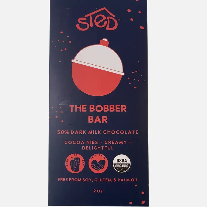 Sted The Bobber Dark Chocolate Bar