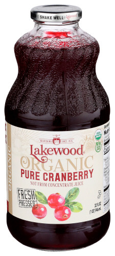 Juice- LWJ Cranberry Pure (Organic)