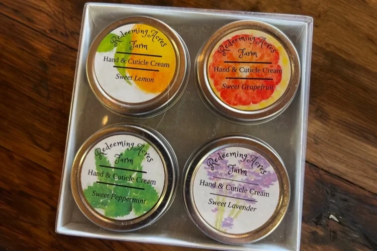 SAMPLE PACK HAND & CUTICLE CREAM TINS