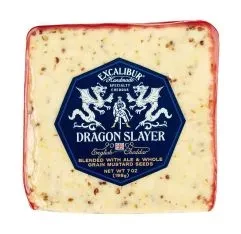 Cheddar - Dragon Slayer Ale & Mustard Seed Cheddar (Excalibur)