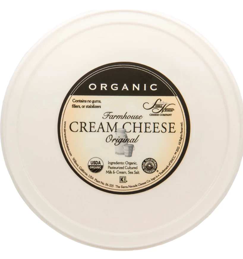 Farmhouse Organic Cream Cheese Tub 2 lbs