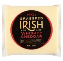 Cheddar - Grass Fed Irish Whiskey Cheddar Cuts (McCalls Cheddar)
