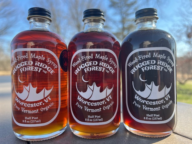 Organic Wood-Fired Maple Syrup — Half Pint