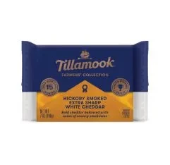Cheddar - Hickory Smoked Extra Sharp White Cheddar Cuts (Tillamook)