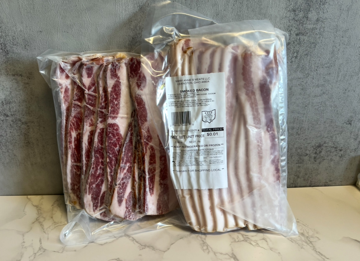 Pork Bacon (Smoked, Cured)