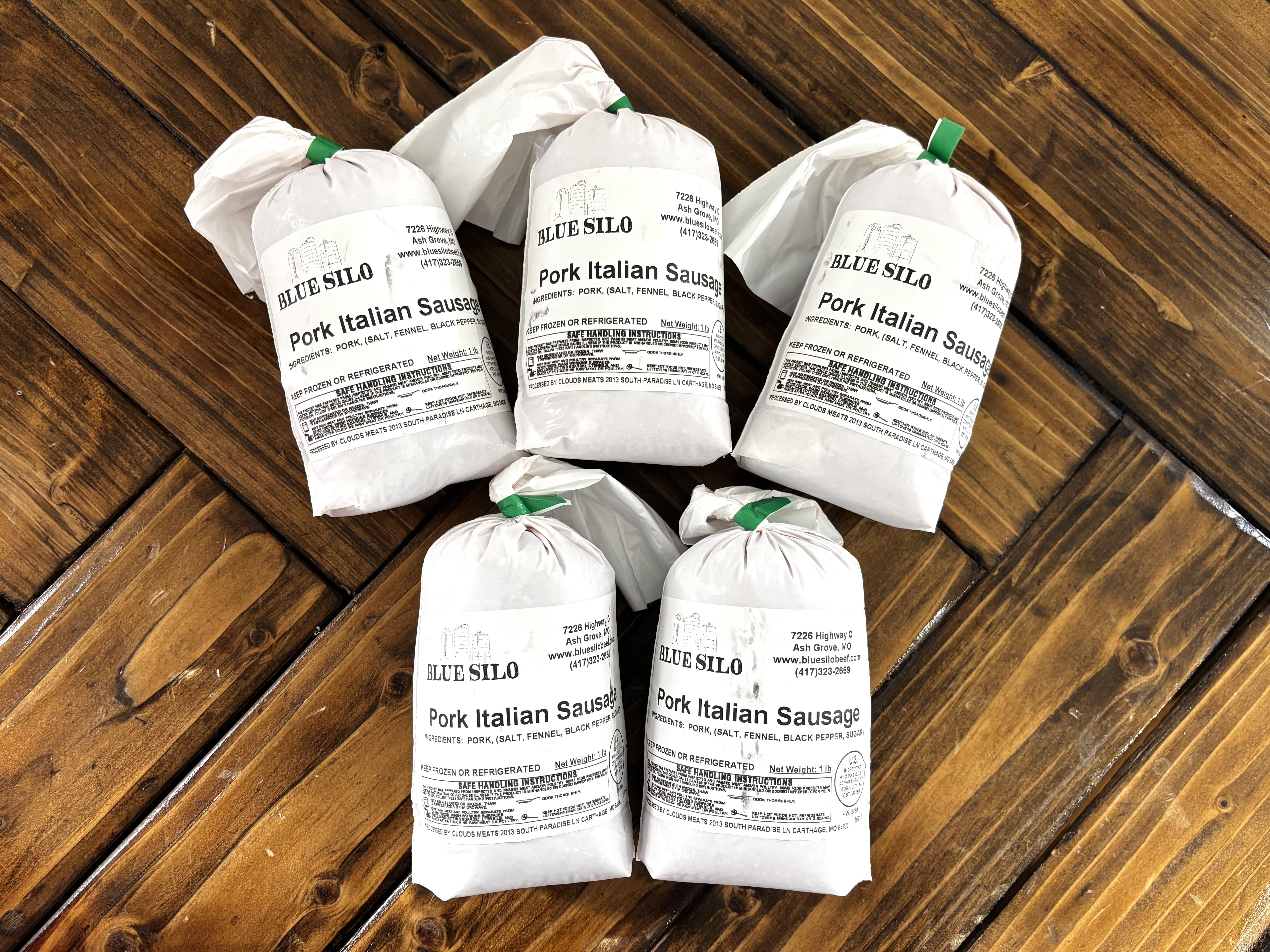 5 lb Mild Italian Pork Sausage