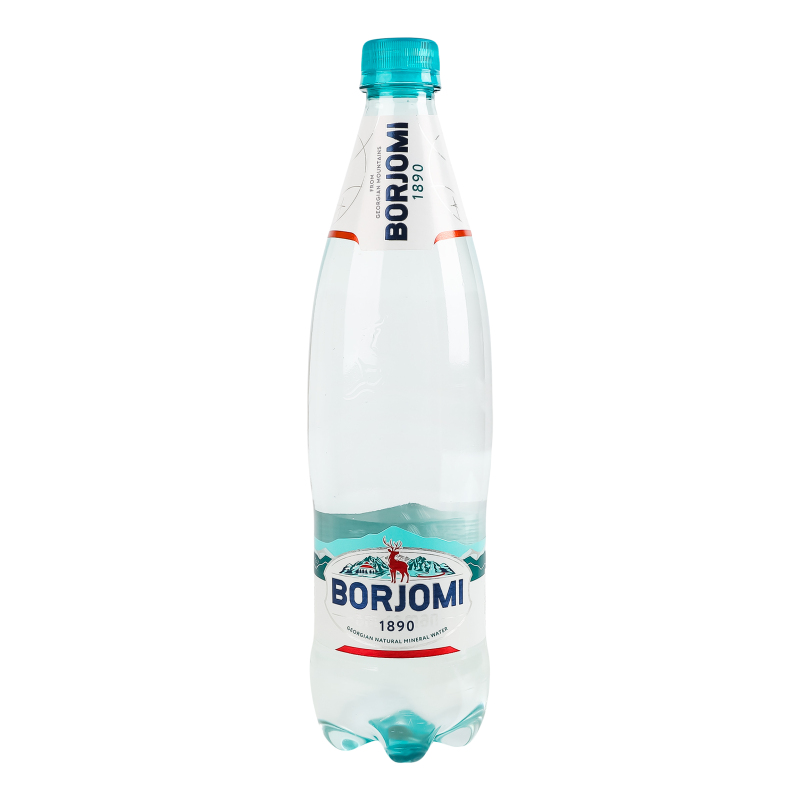 BORJOMI SPARKLING MINERAL WATER 750ML