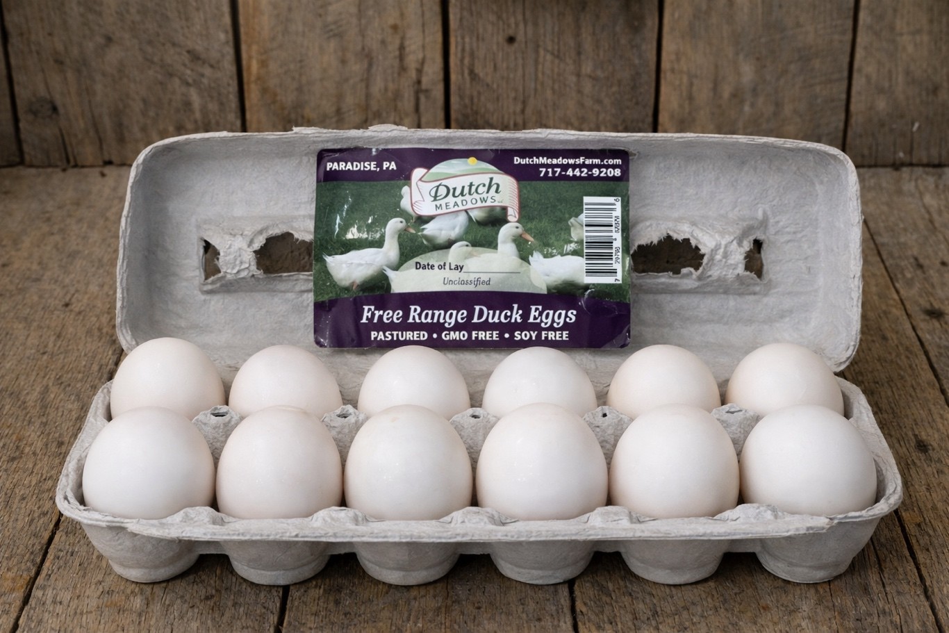 Dozen DUCK EGGS