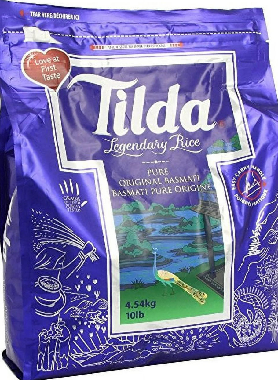TILDA PURE BASMATI RICE 10 LBS