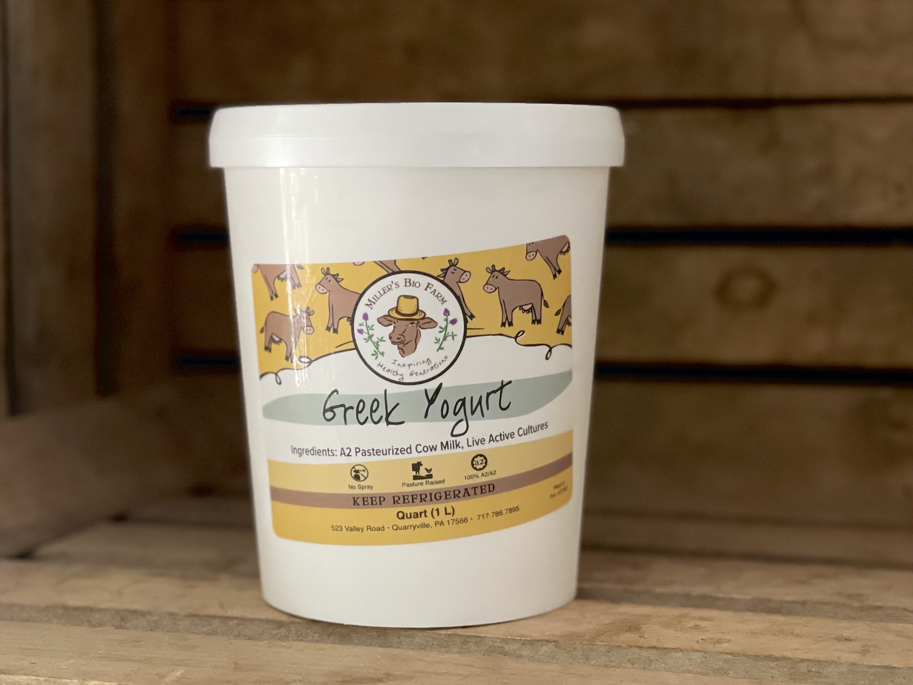 10 quarts - Greek A2/A2 Yogurt