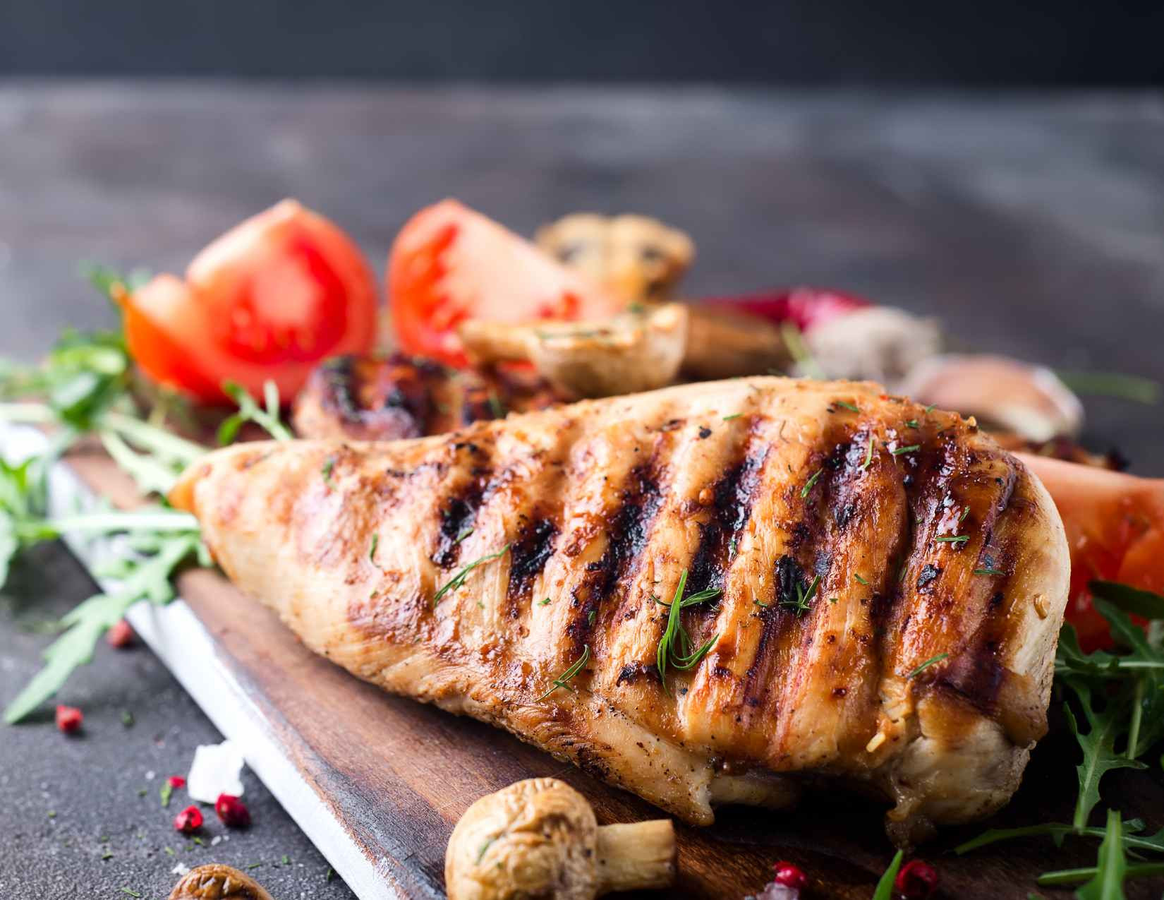 Chicken BREAST, Bone-In, Skin-On (1.5-1.99lb)