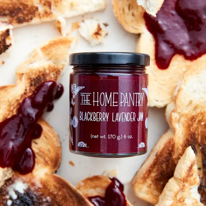 Blackberry Lavender Jam - The Home Pantry