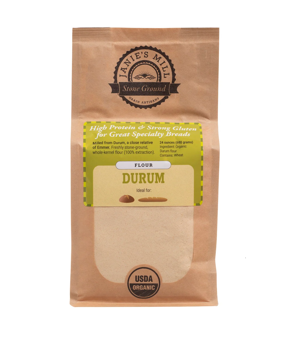 Organic Durum Flour
