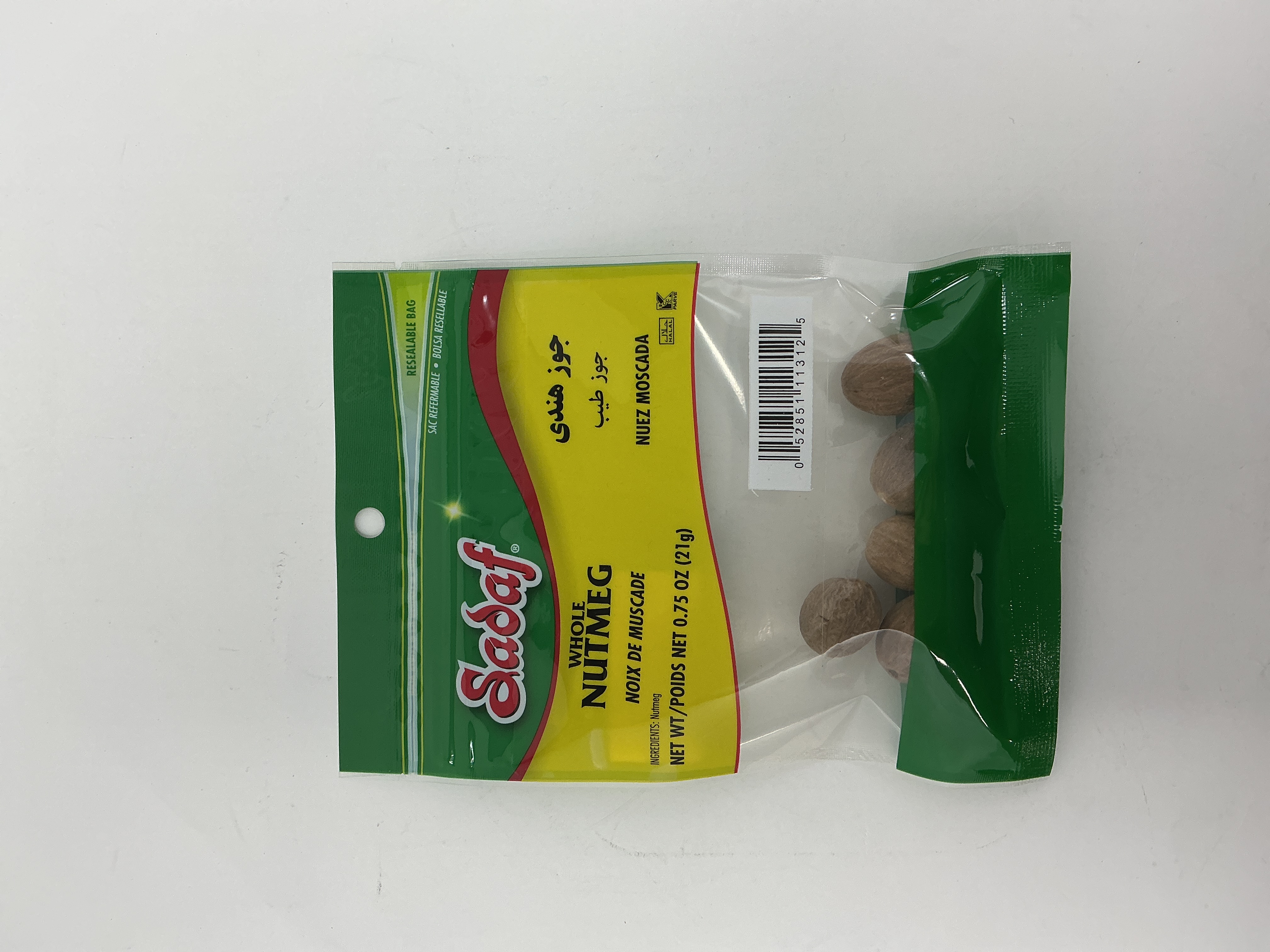 SADAF WHOLE NUTMEG 21G