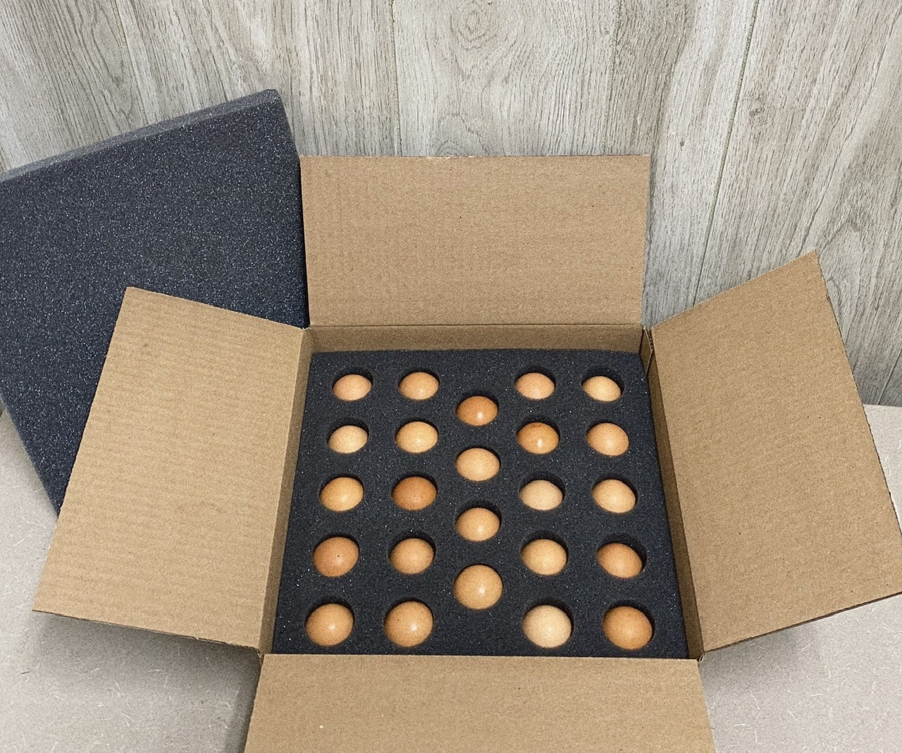 2 Dozen - Ship Ready Large Brown Eggs