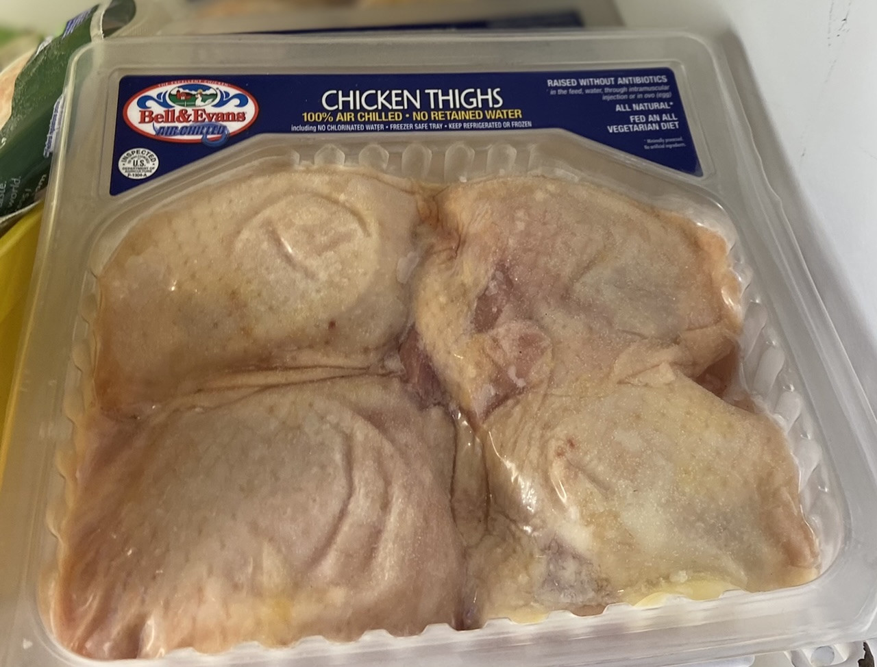 Bell and Evans Chicken Thighs