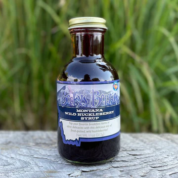 Wild Huckleberry Syrup 11oz