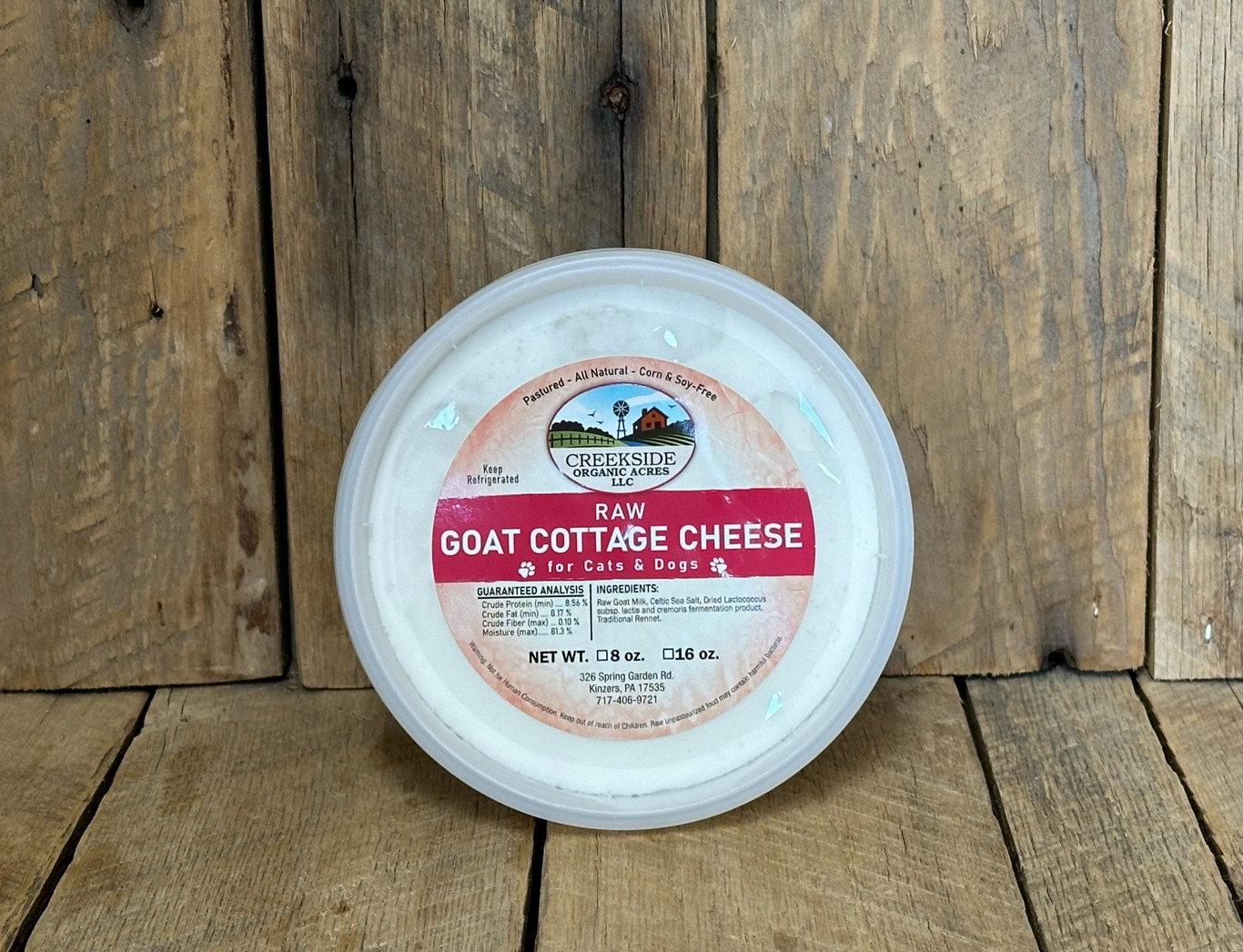 RAW Goat Cottage Cheese