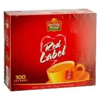 TEA RED LABEL 100 BAG 7OZ 0068400611806
