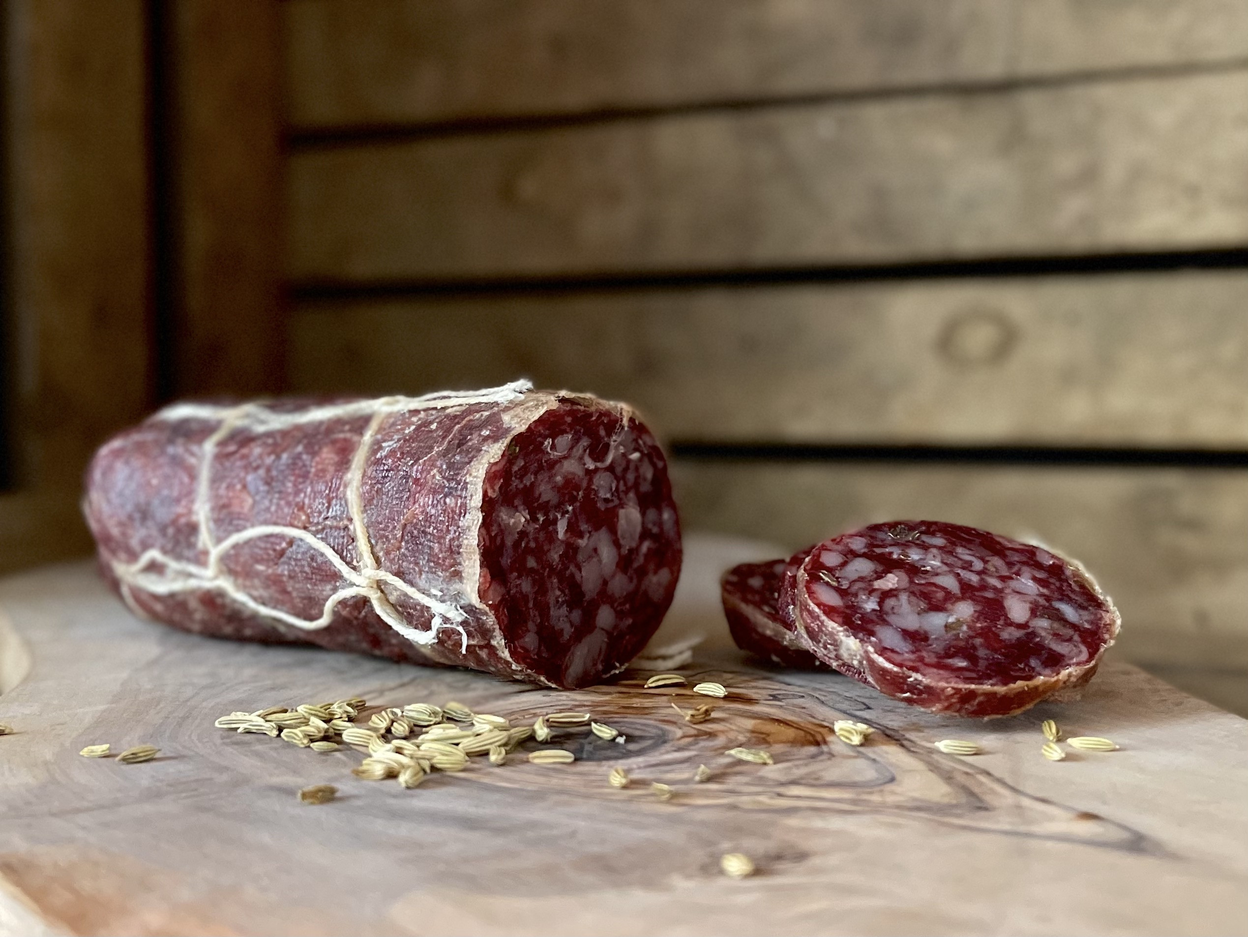 3 pack - Tuscan Finocchiona Beef Salami