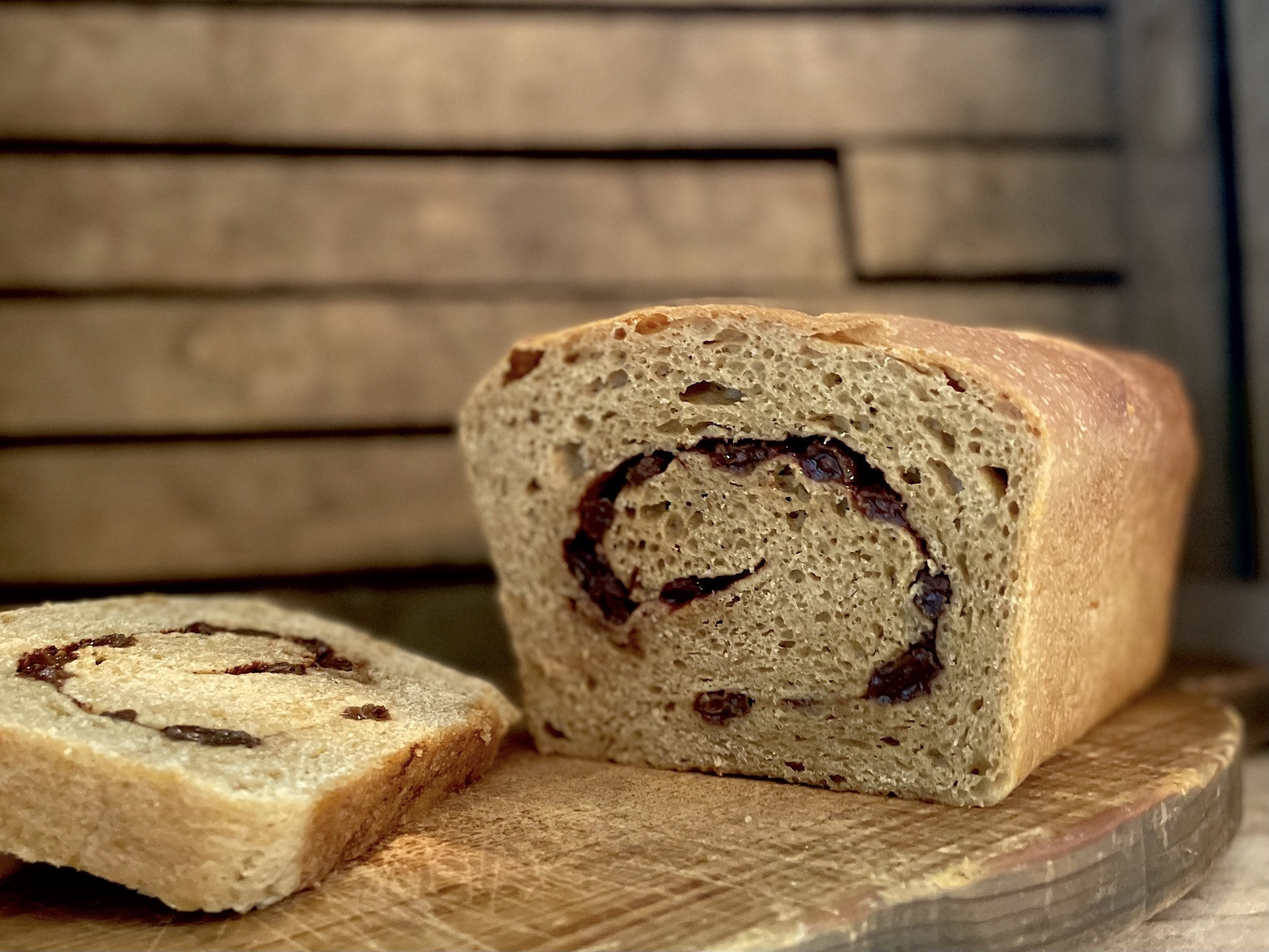 Einkorn Cinnamon Raisin Sourdough Bread, Large