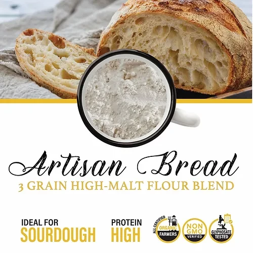5lb | ARTISAN MALTED BREAD FLOUR