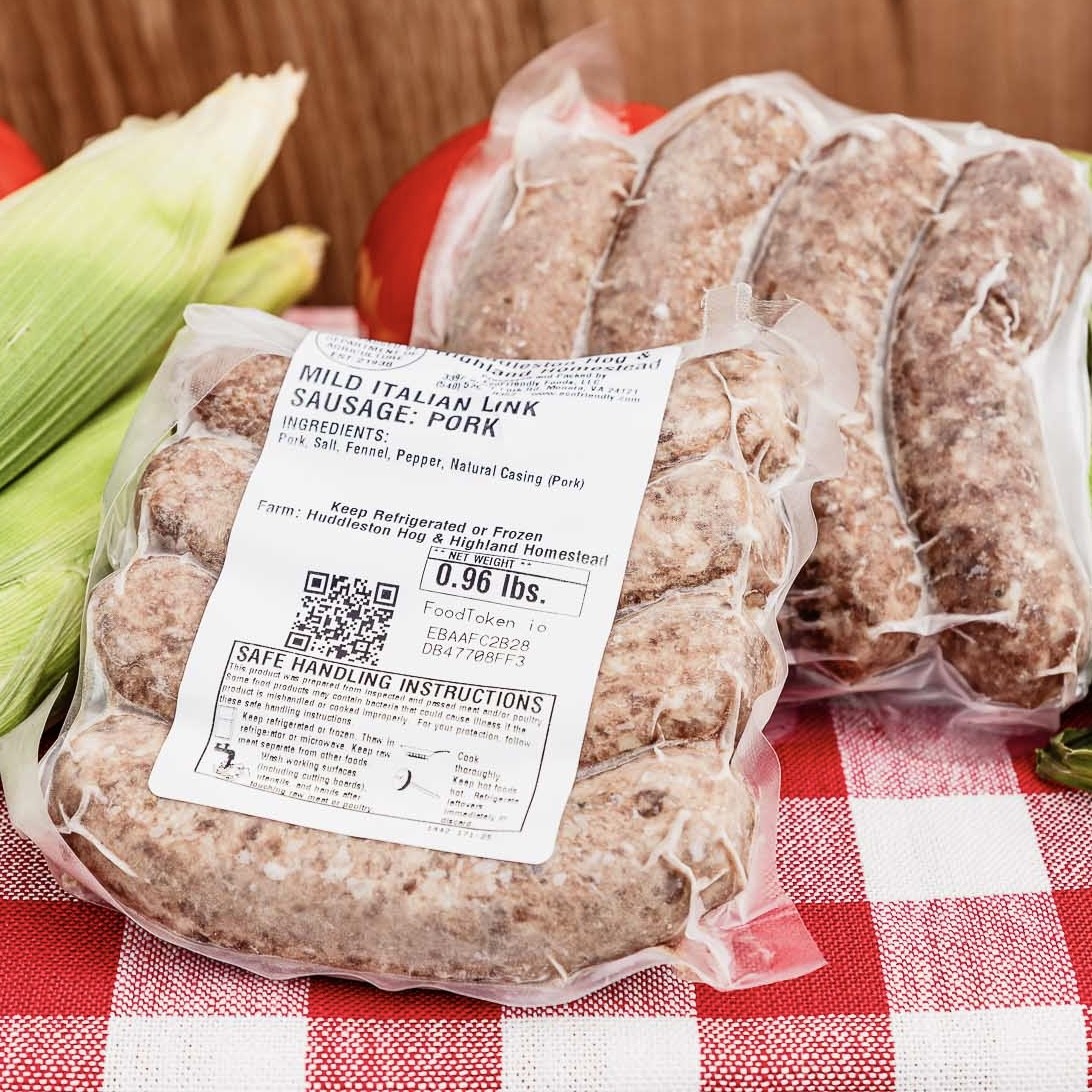 Mild Italian Brat Sausage Grillers