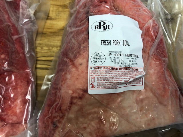 Fresh Mangalitsa Jowl