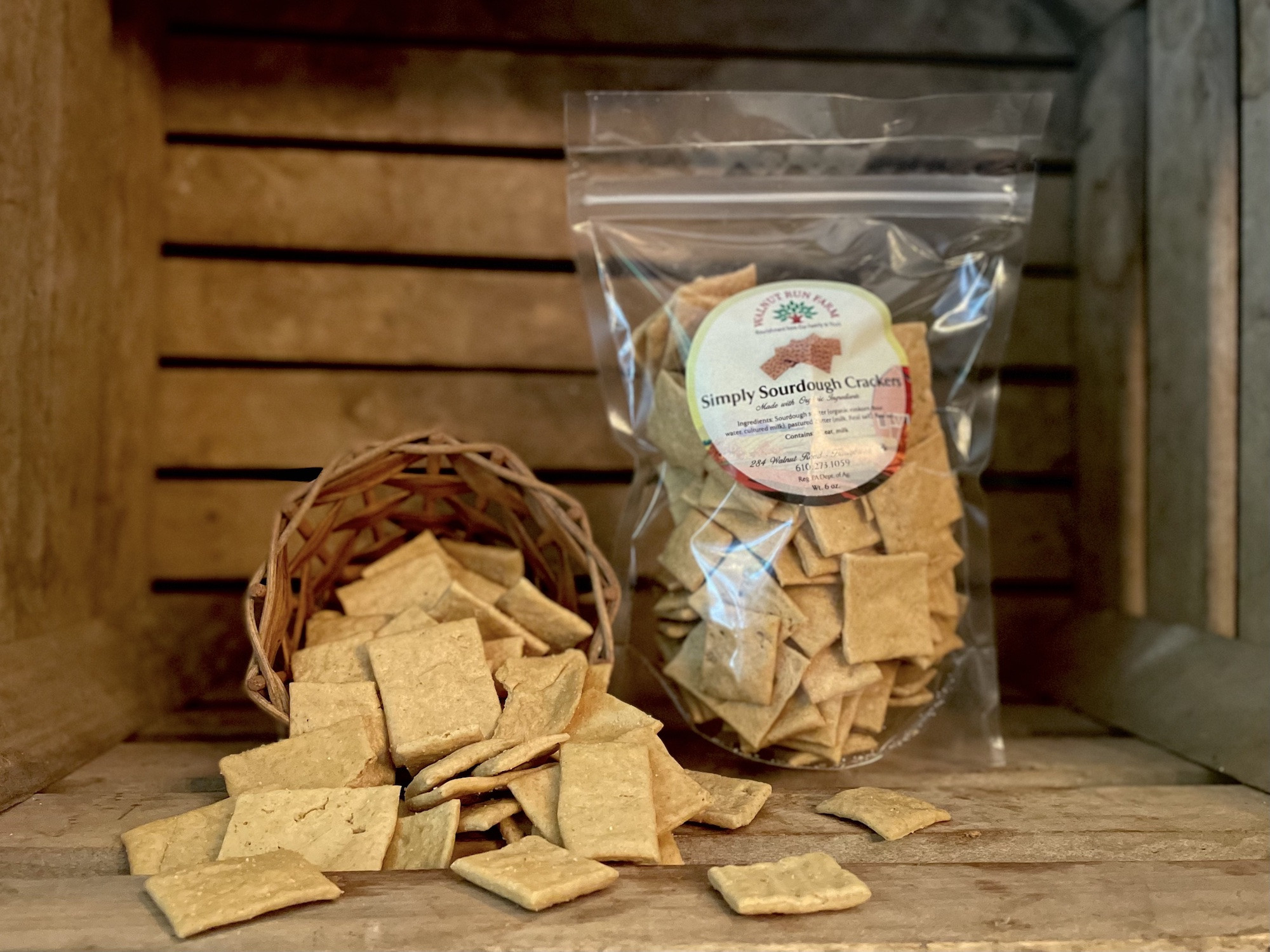 Simply Sourdough Einkorn Crackers, 6oz
