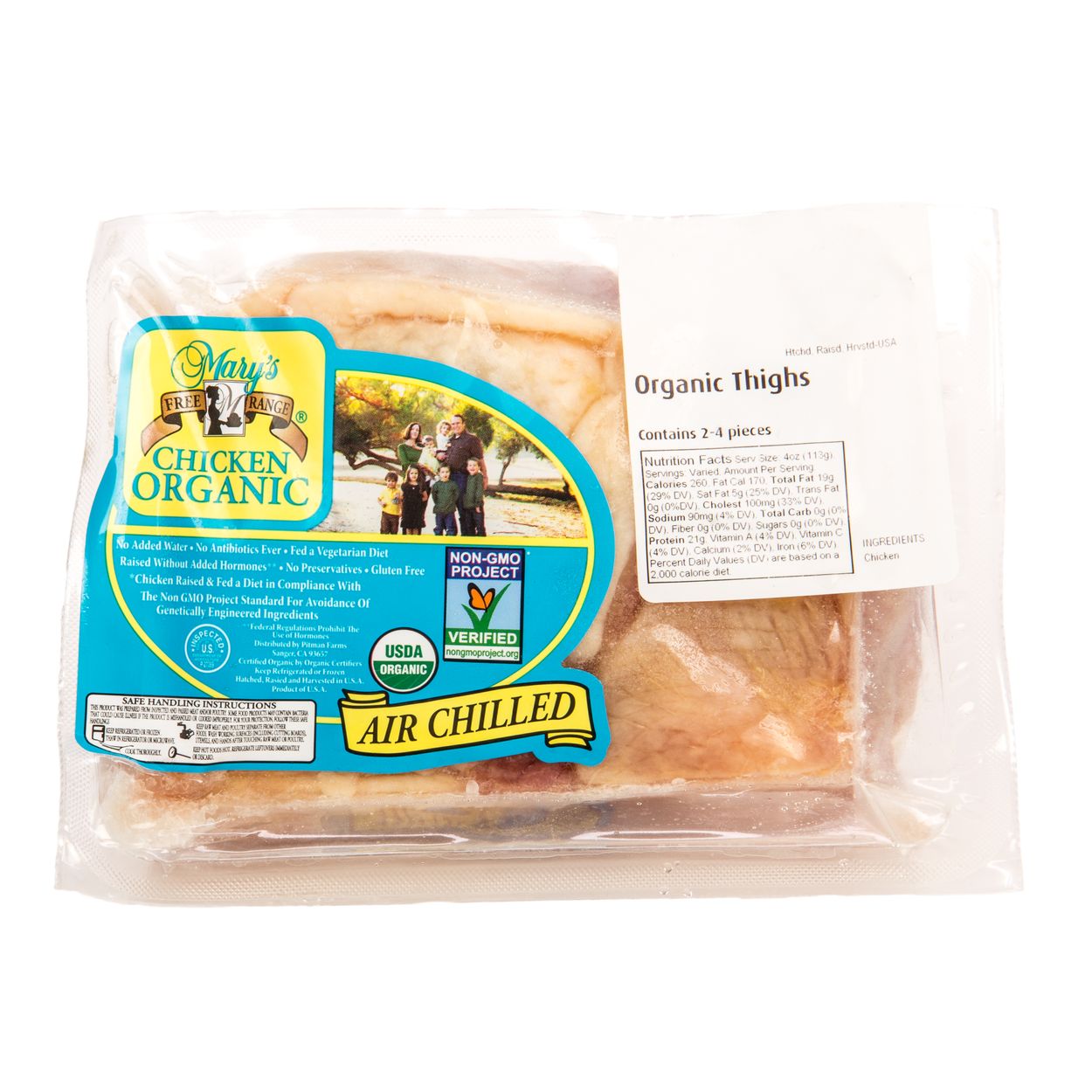 Organic Chicken Thighs