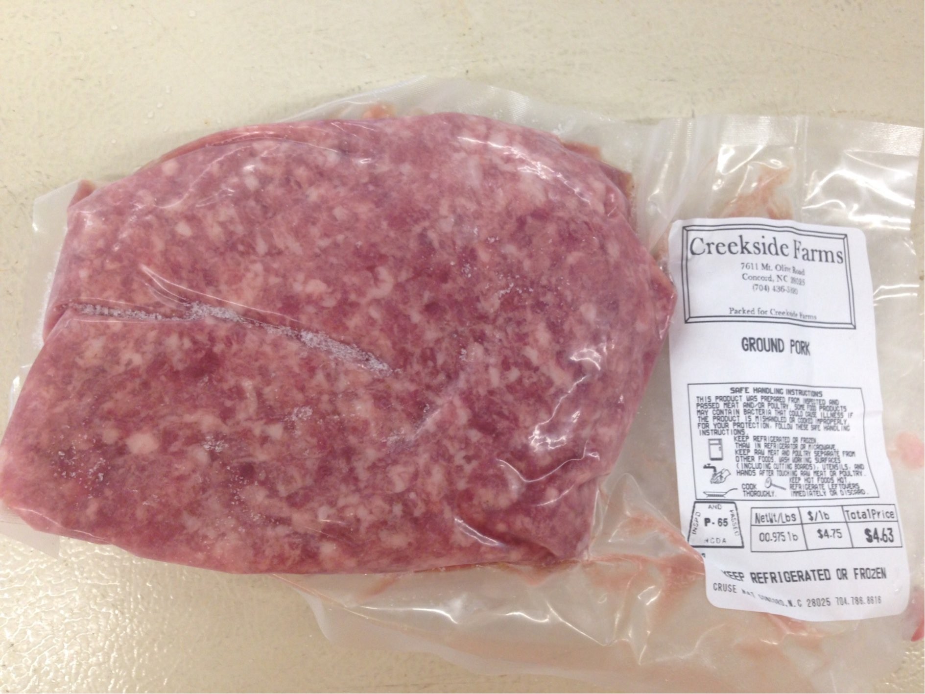 Ground Pork - 10 pack bundle