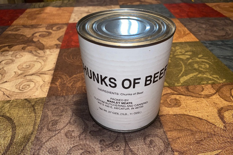 Beef Chunks (case, 24 cans)