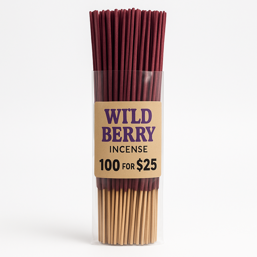 WILD BERRY Incense 100 FOR $25