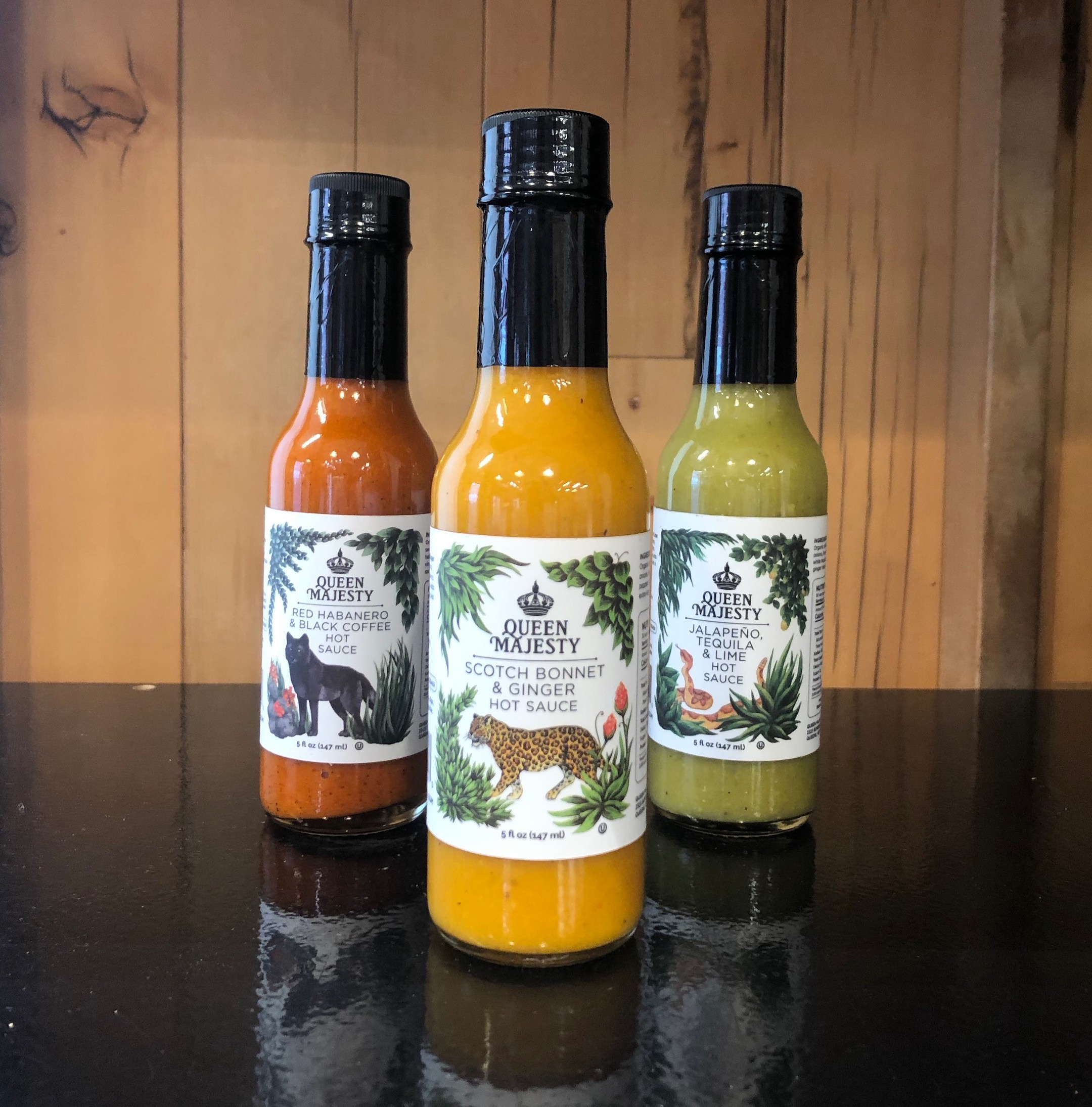 Queen Majesty, Scotch Bonnet & Ginger Hot Sauce
