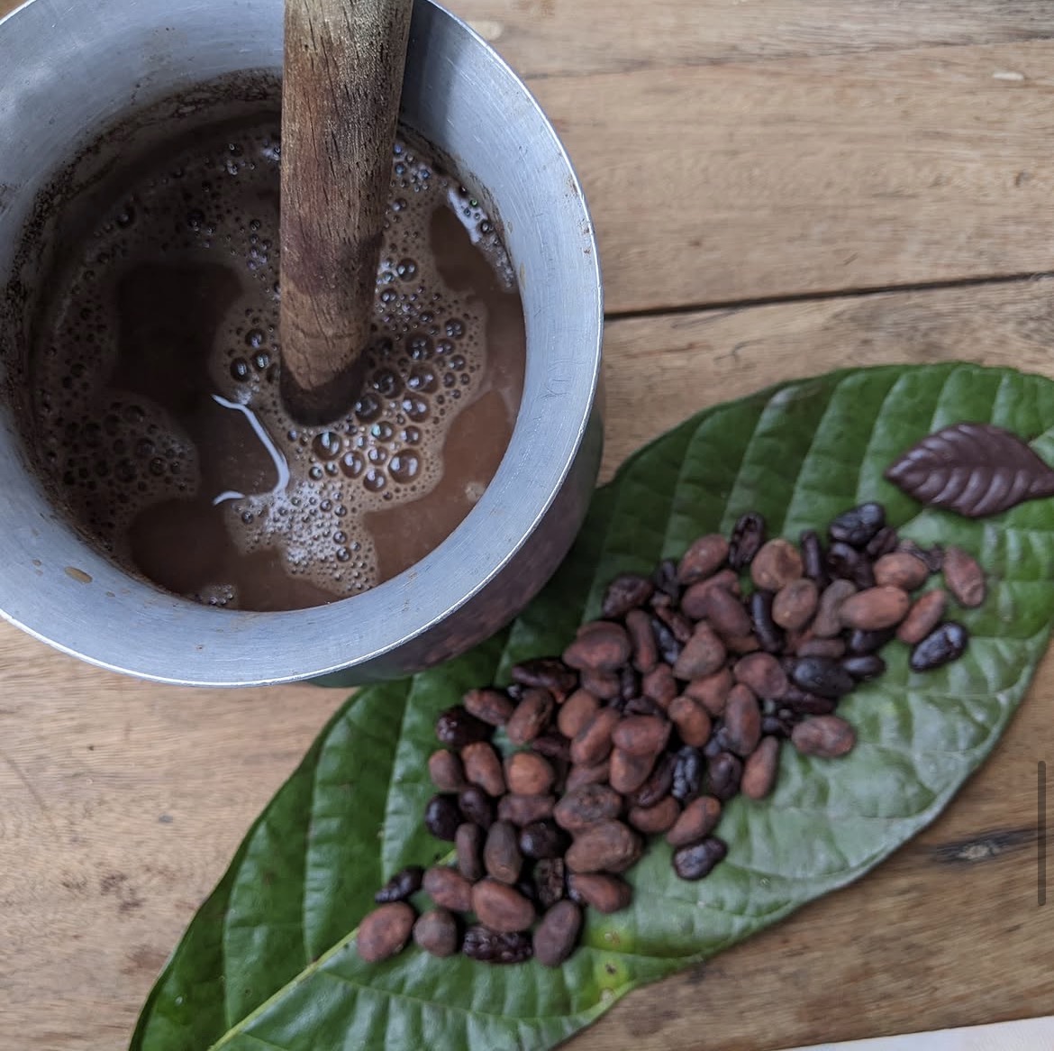 100% Dark Chocolate Unsweetened Cacao Drinking Chocolate