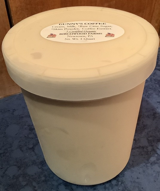 Gunny's Coffee Ice Cream