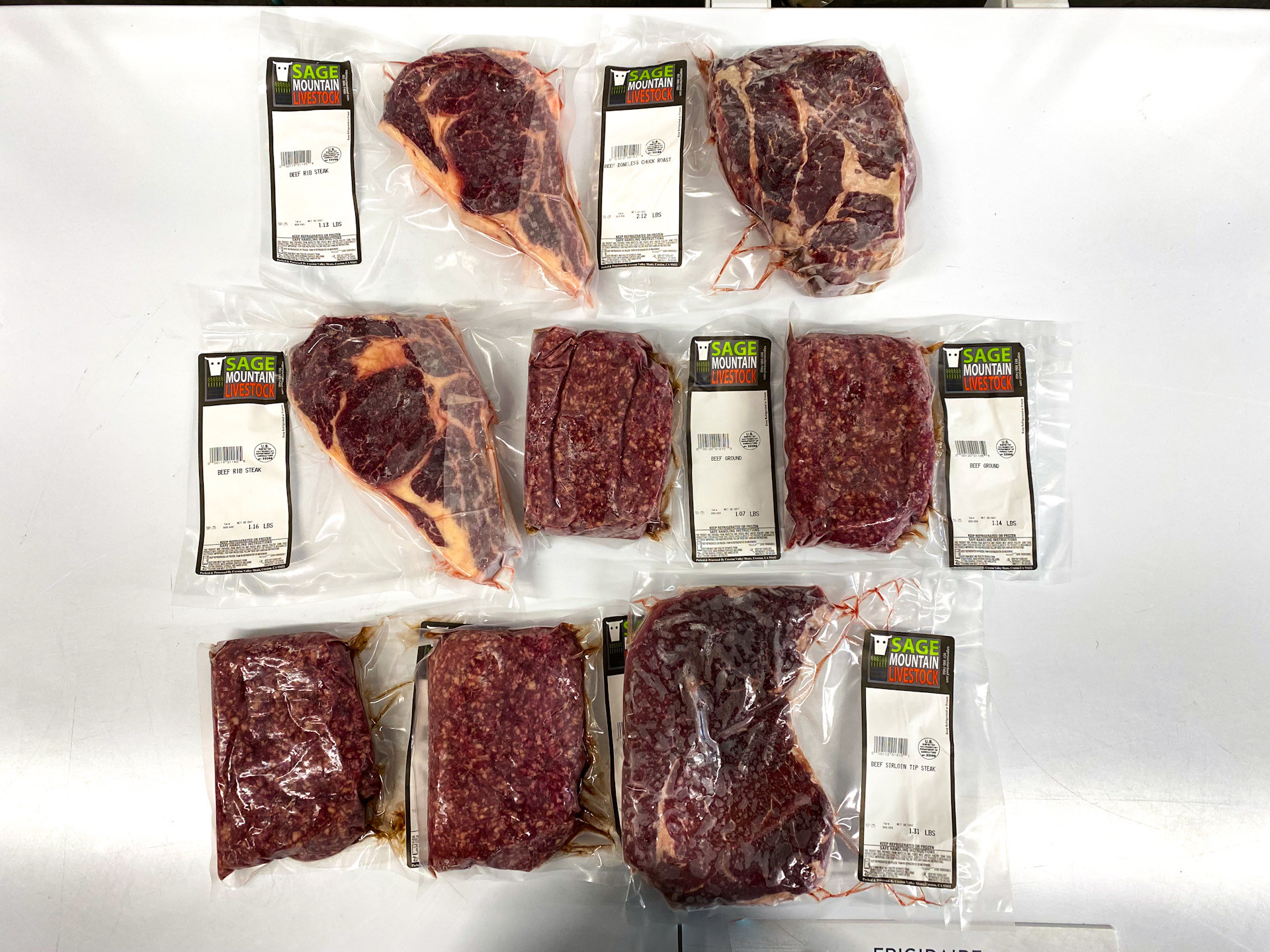 Work From Home Grass-Fed BEEF Package (10lbs)