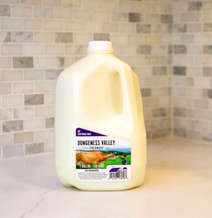 DVC 100% A2 Raw Cow Milk Gallon