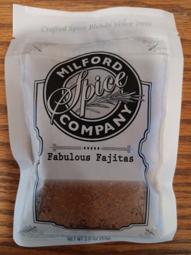Milford Spice Company Fabulous Fajitas