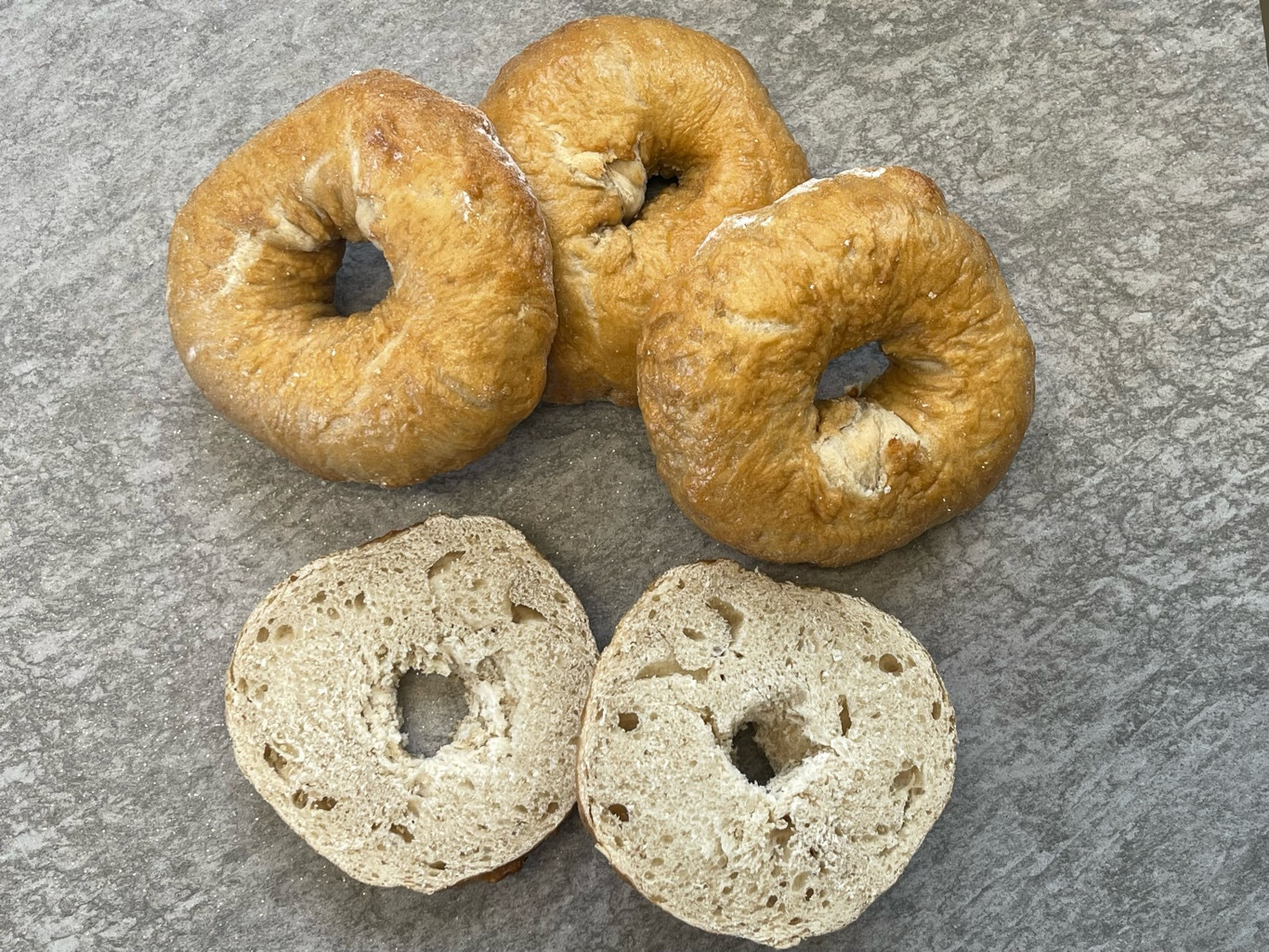 Old World Sourdough Bagels (Plain)