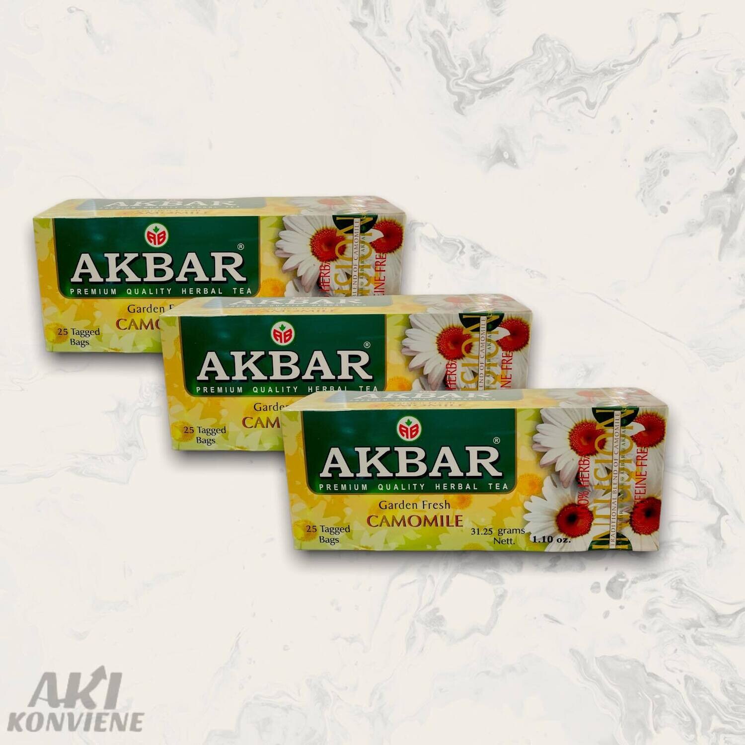 AKBAR HERBAL W/CHAMOMILE TEA