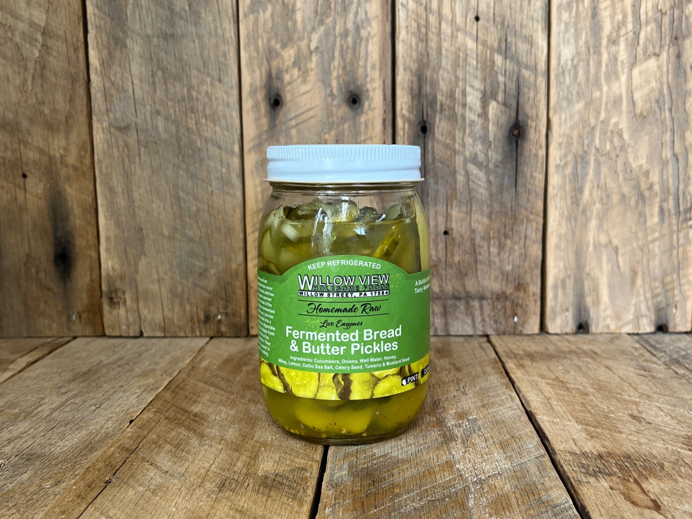 Fermented Bread and Butter Pickles