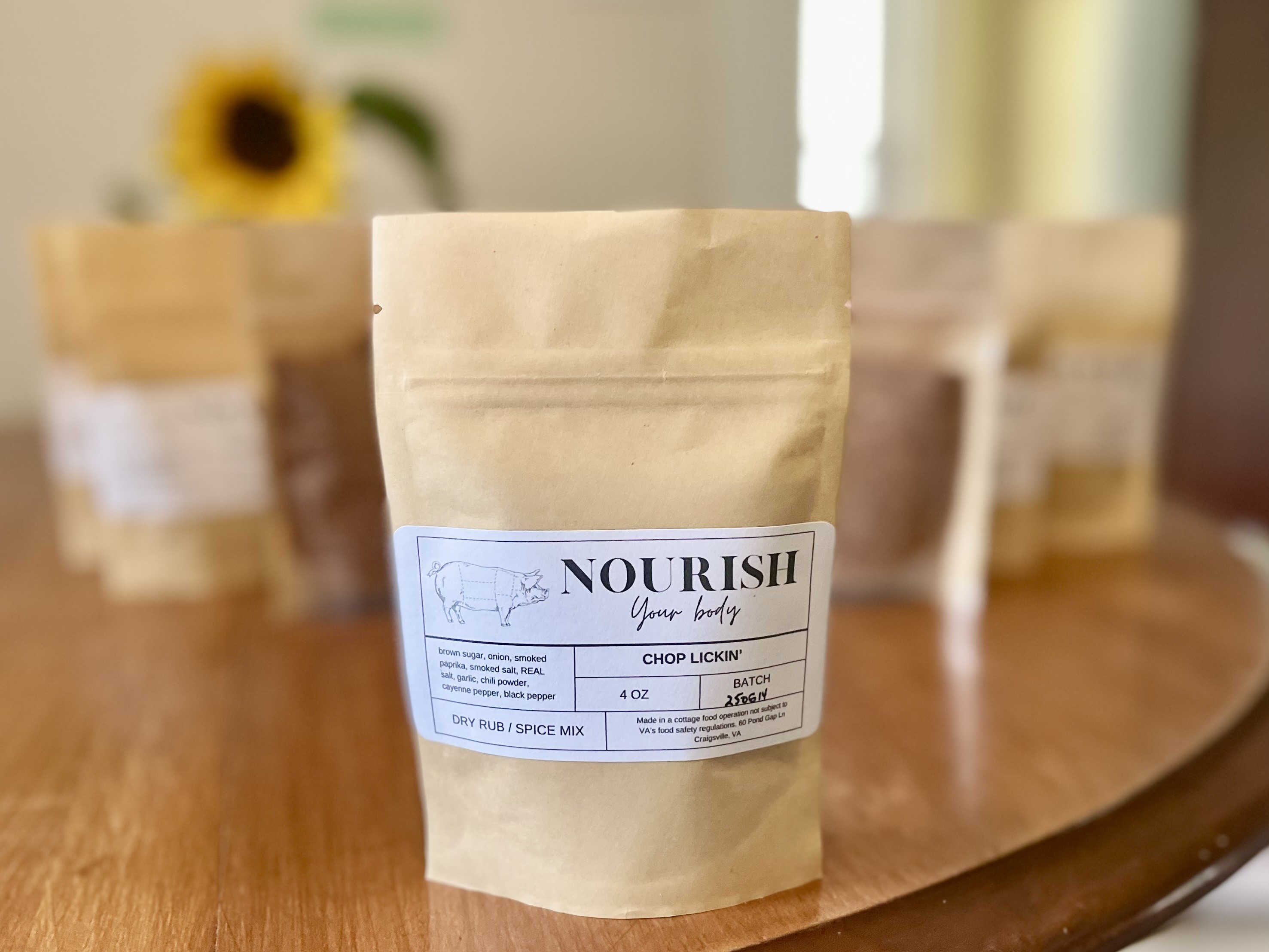 NOURISH CHOP LICKIN'