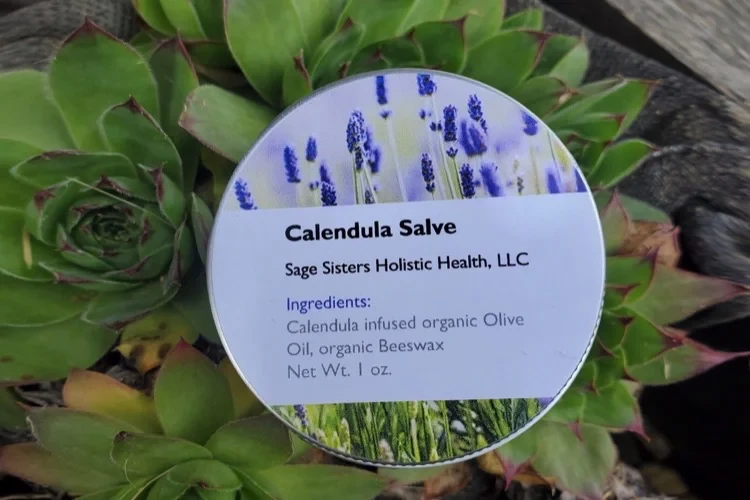 SAGE SISTERS CALENDULA SALVE one ounce