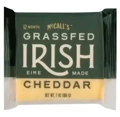 Cheddar - 12 Month Aged Vintage Grassfed Irish (McCalls)